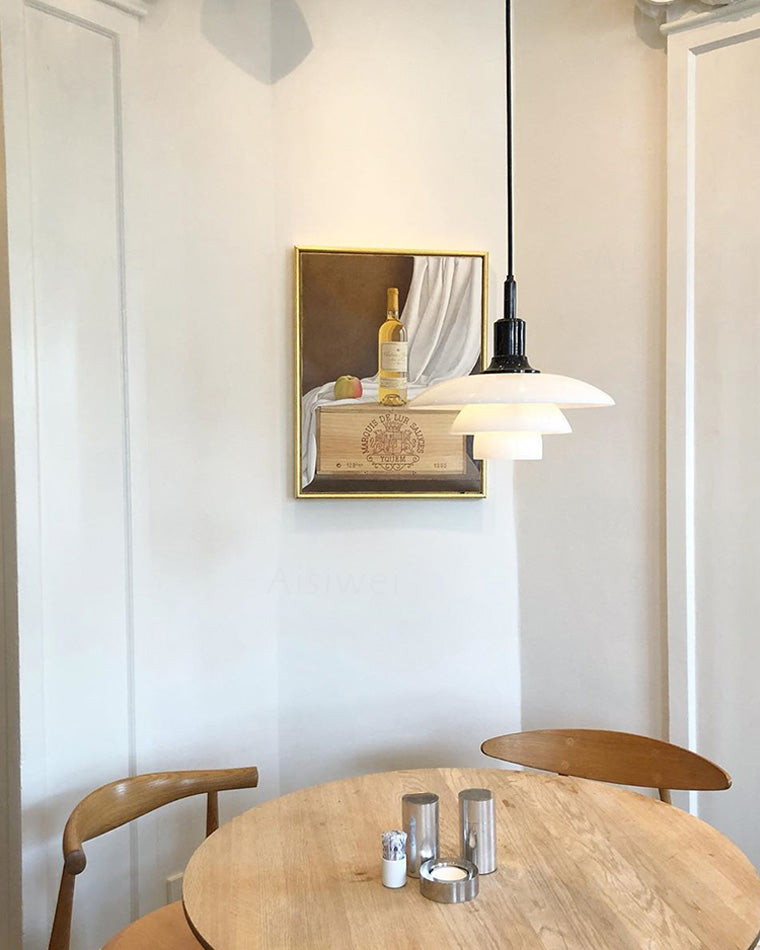 Nordluce Milk Glass Pendant Light