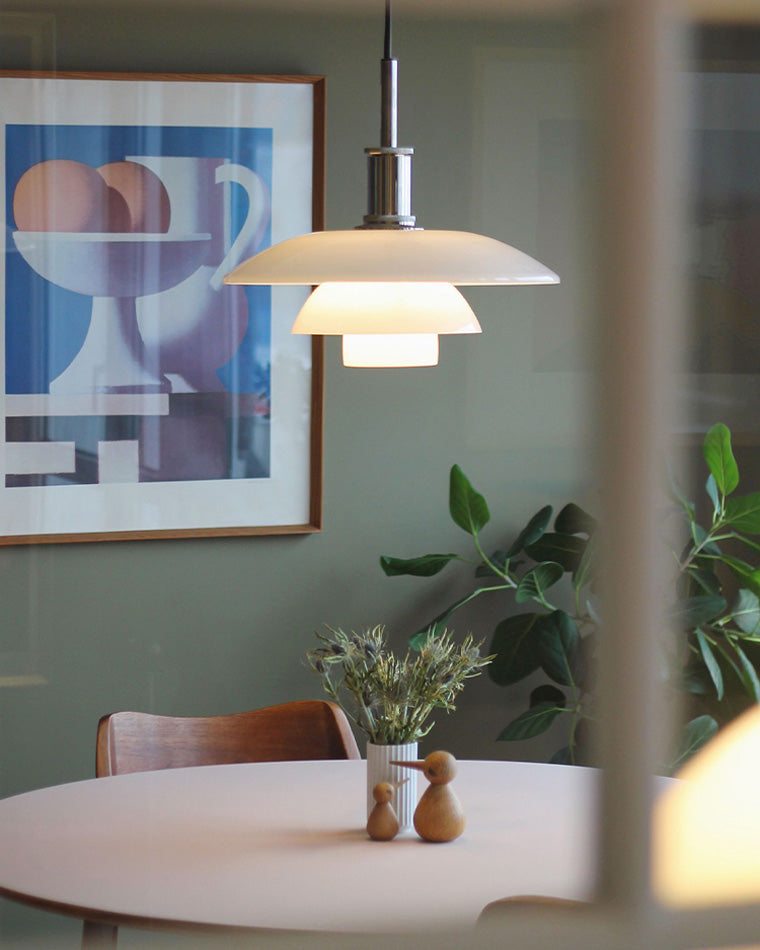 Nordluce Milk Glass Pendant Light