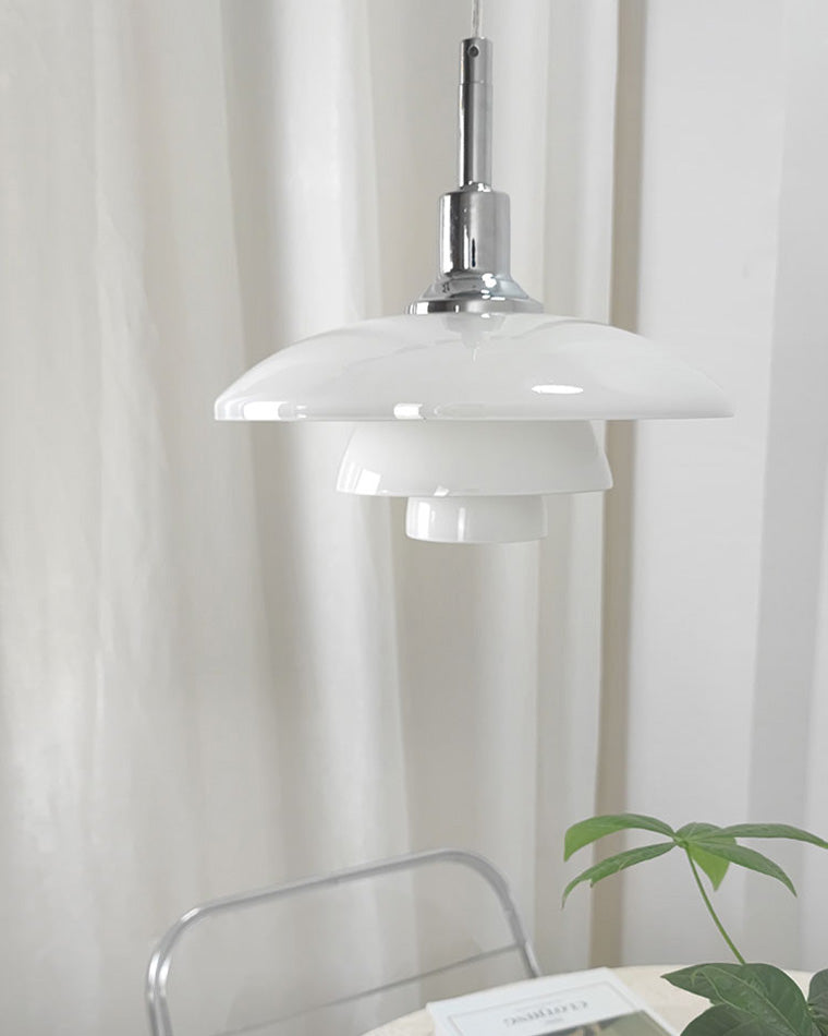 Nordluce Milk Glass Pendant Light