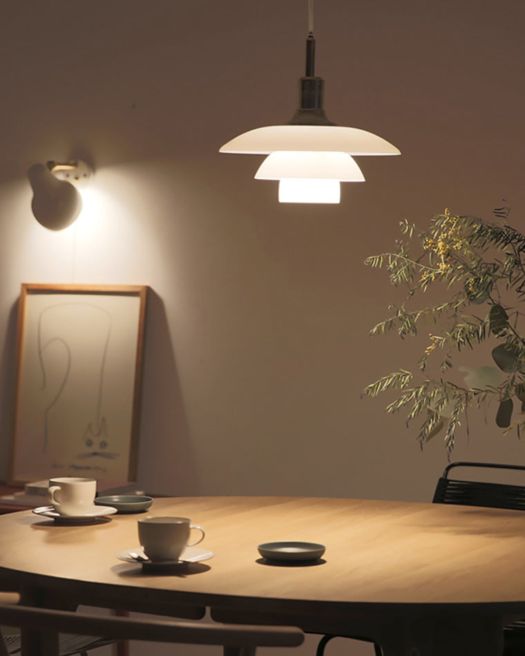 Nordluce Milk Glass Pendant Light