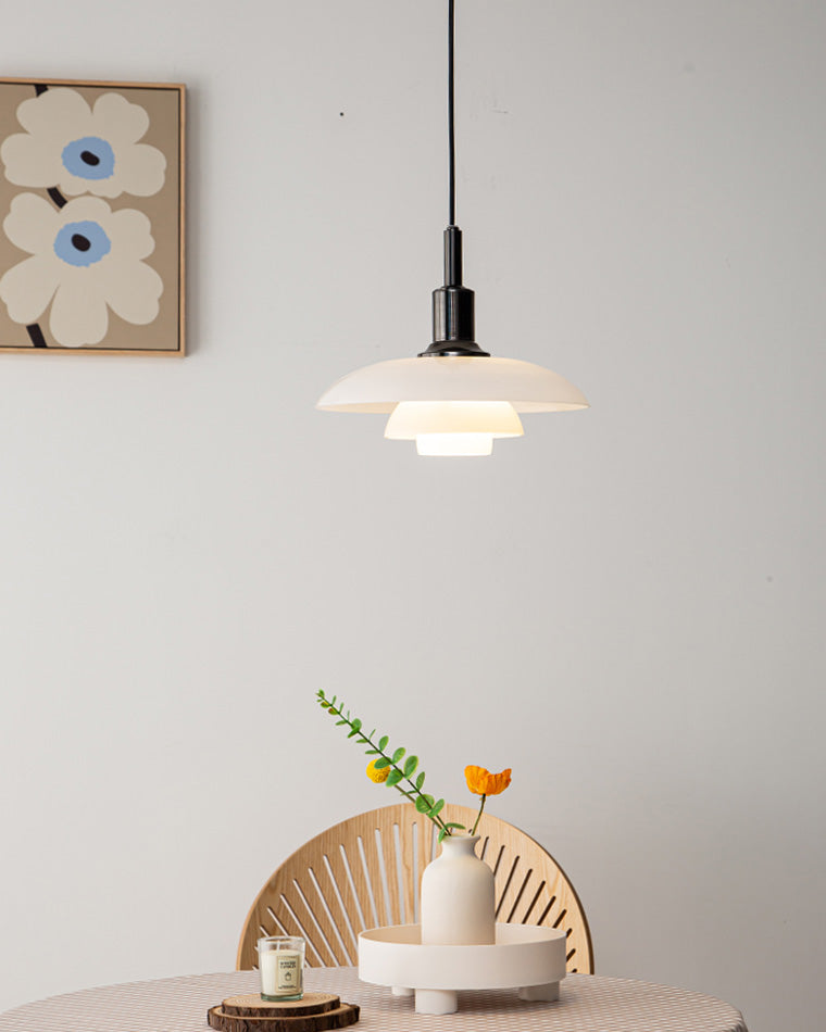 Nordluce Milk Glass Pendant Light