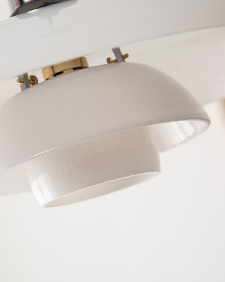 Nordluce Milk Glass Pendant Light