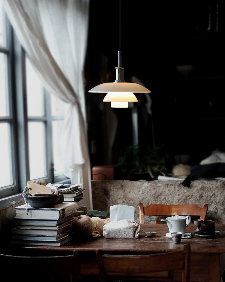 Nordluce Milk Glass Pendant Light