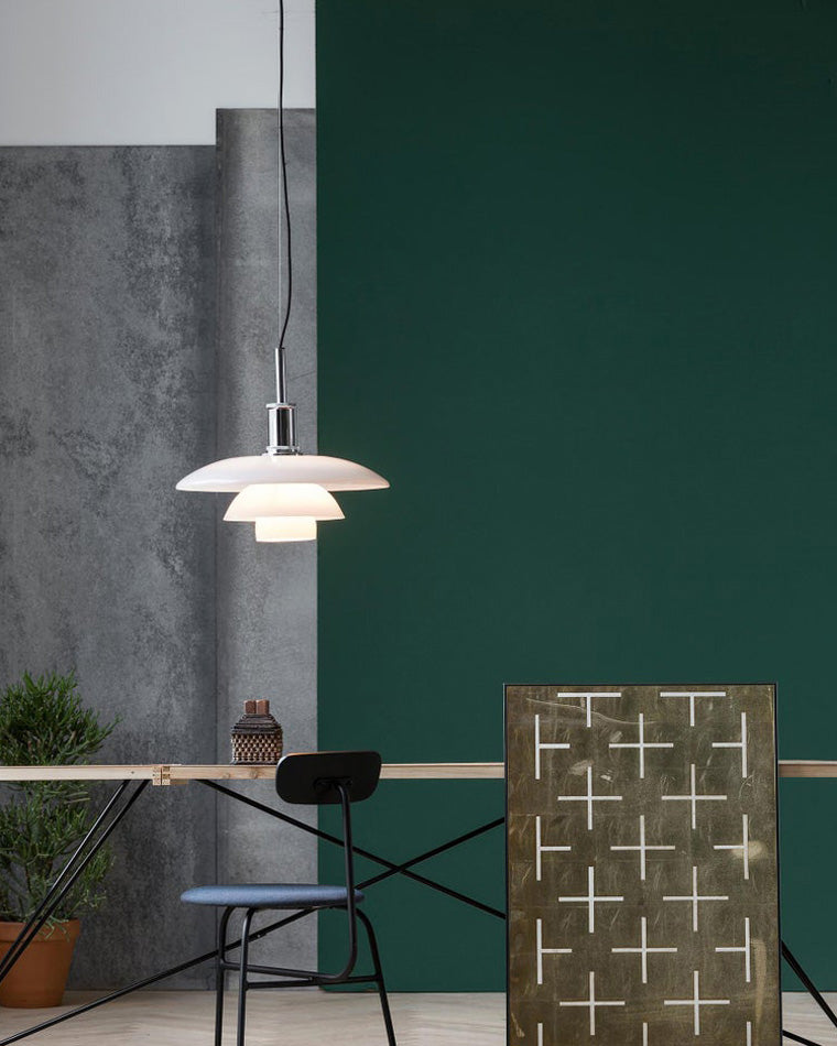 Nordluce Milk Glass Pendant Light