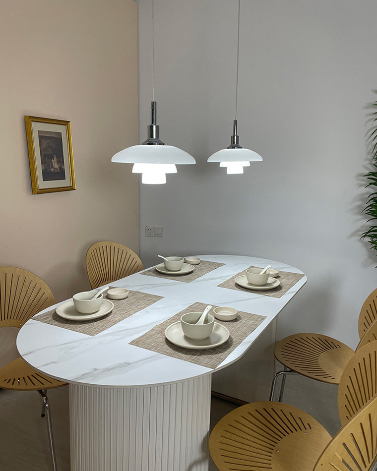 Nordluce Milk Glass Pendant Light
