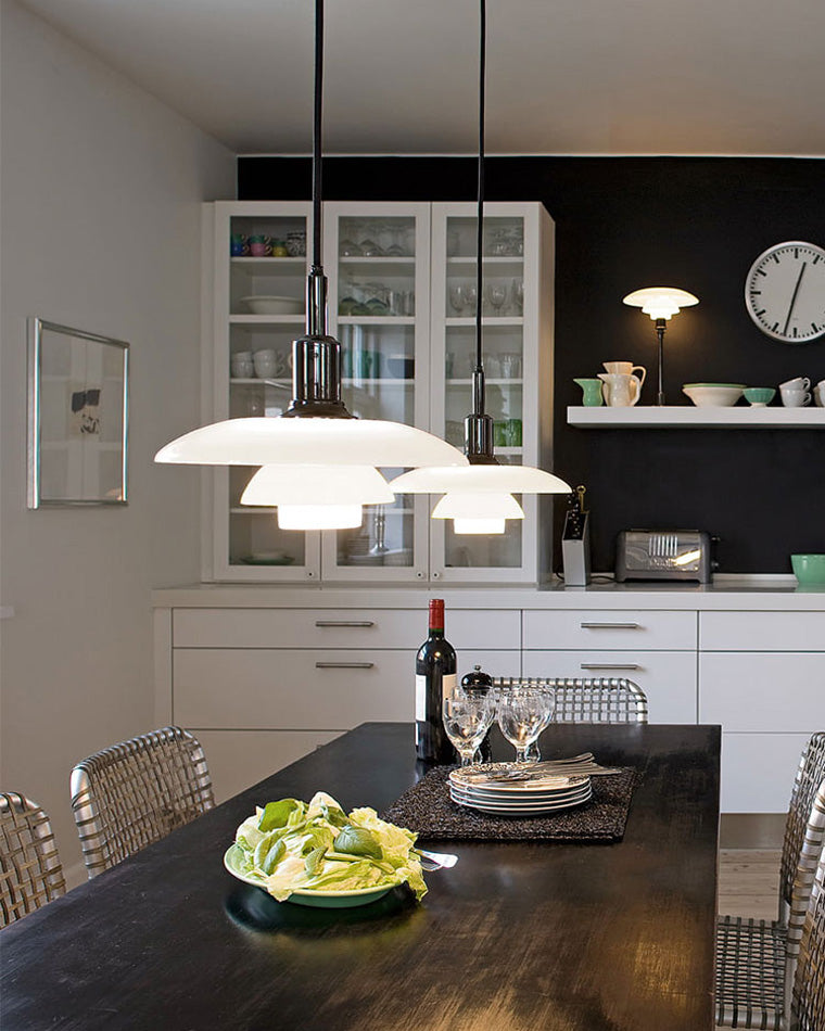 Nordluce Milk Glass Pendant Light