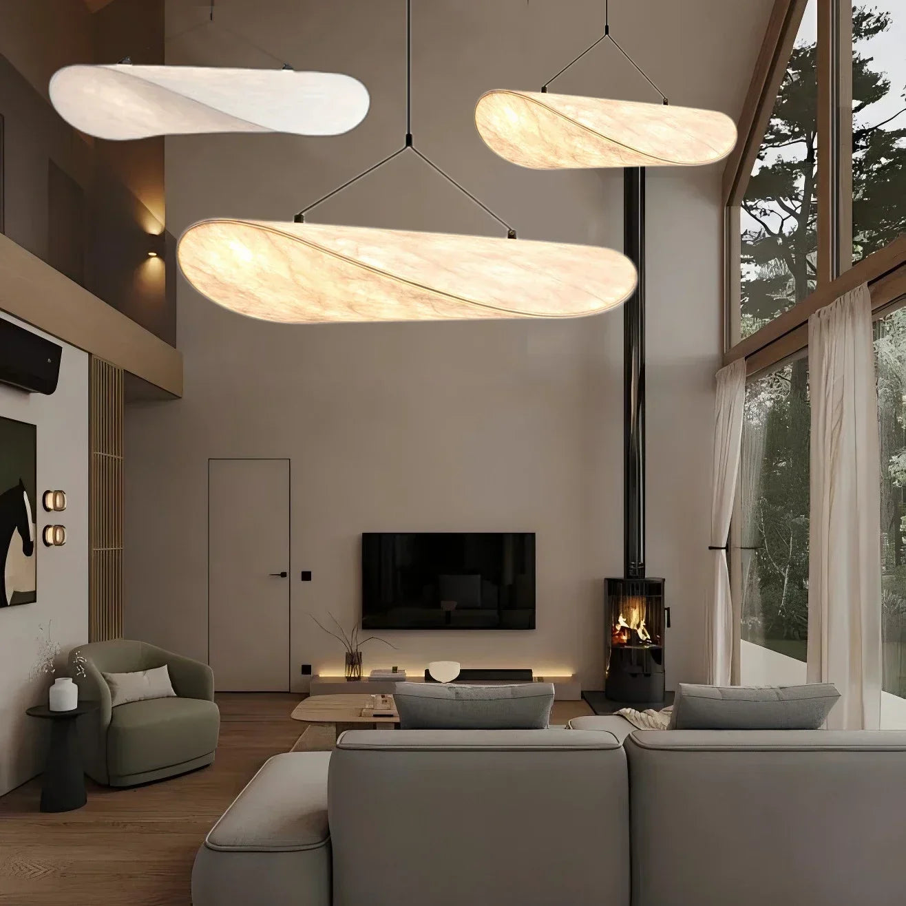 Sereno Silk Chandelier