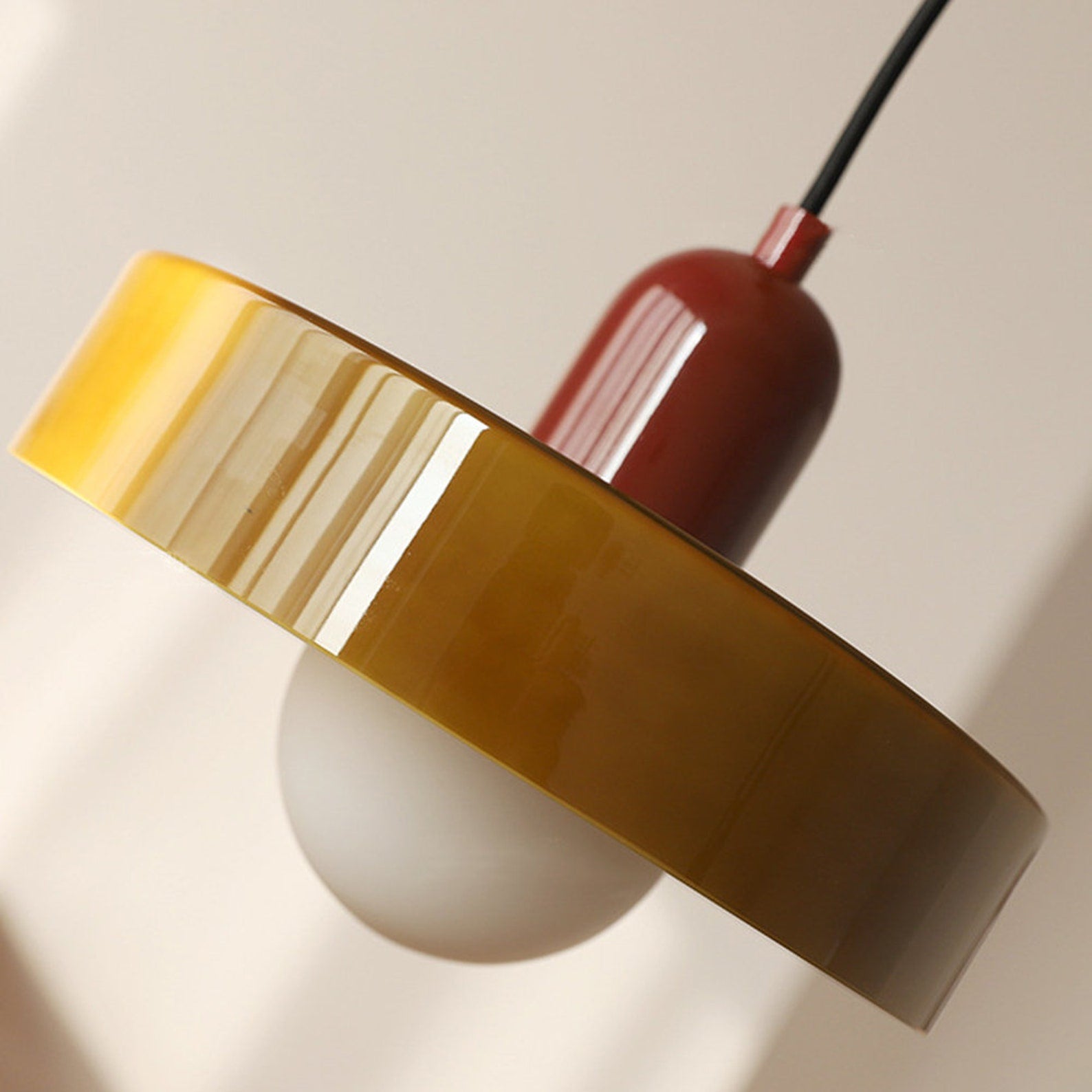 ChromoGlass Bauhaus Pendant Light