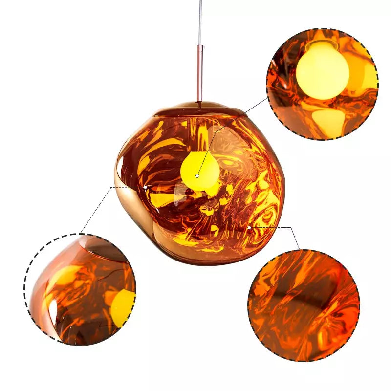 LumeFlux Melting Pendant Light